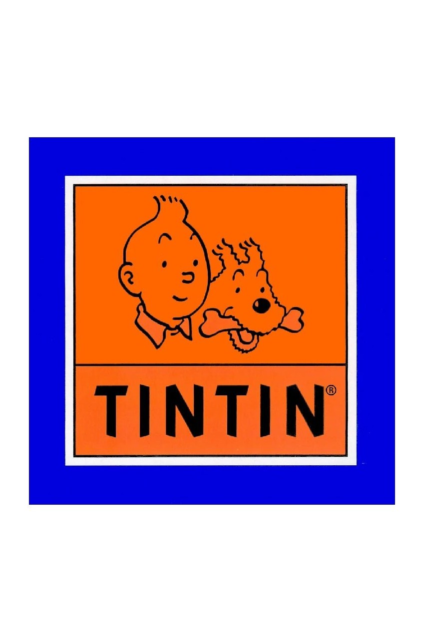 Tintin Logo Sticker Autocollant (S) - Mu Shop