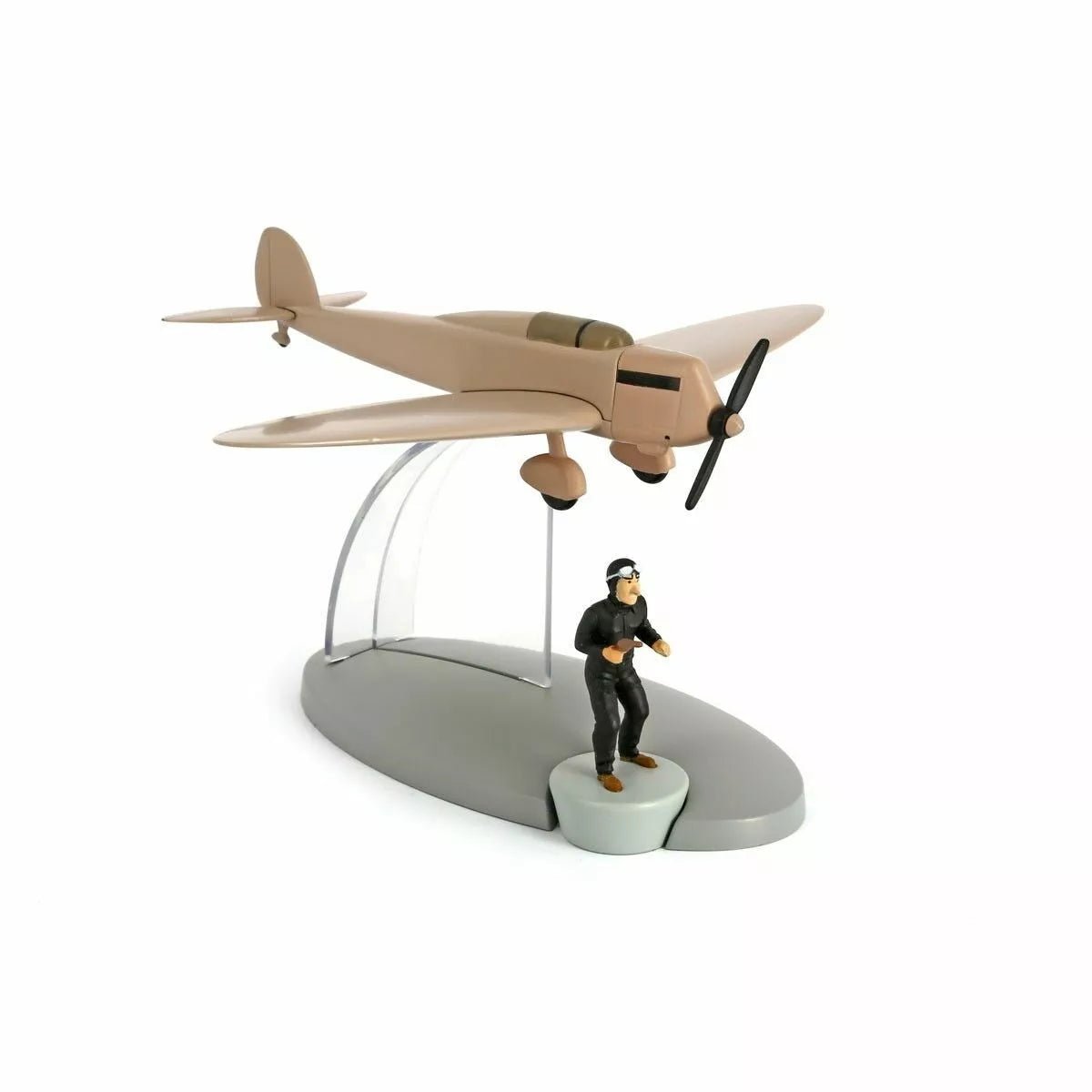 Tintin Plane - Gangsters Beige Plane - Mu Shop
