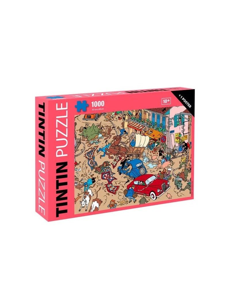 TINTIN PUZZLE: Accident on the Square - Mu Shop