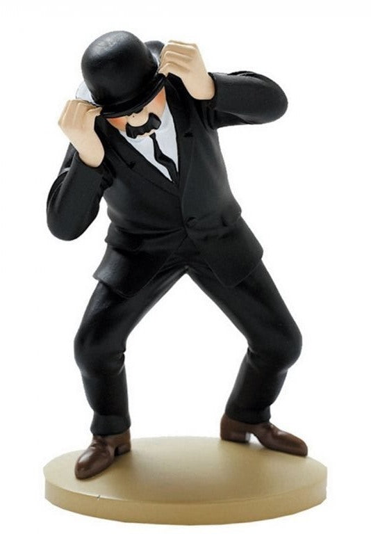 Tintin Resin Figurine - Thompson with Hat 10.5cm - Mu Shop