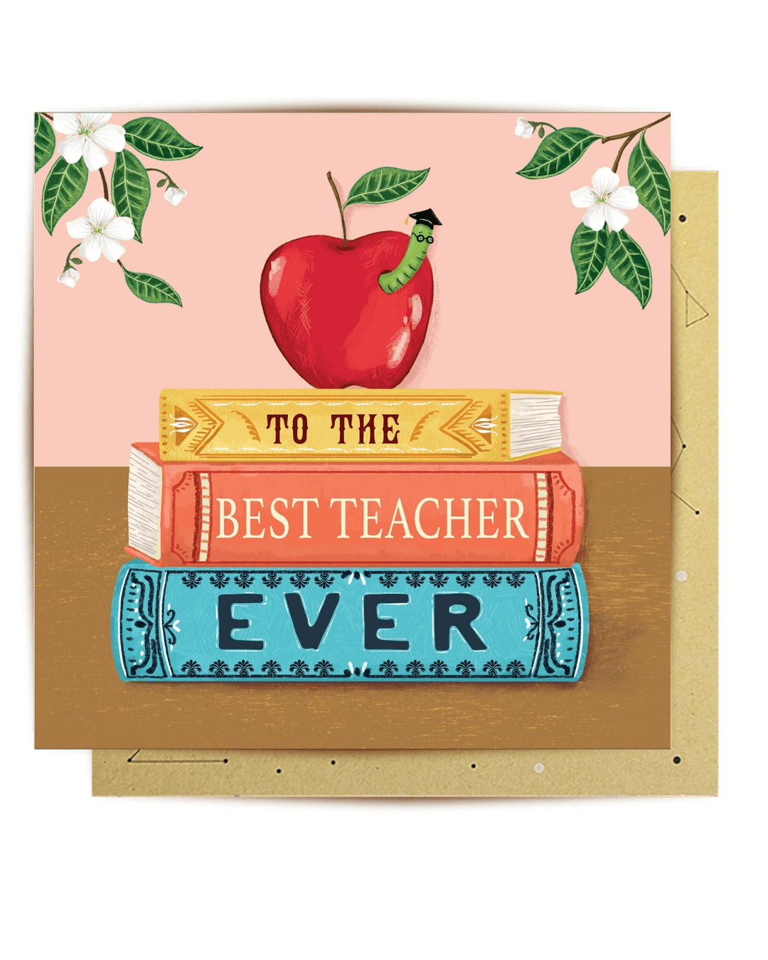 To the best teacher ever greeting card - Mu Shop