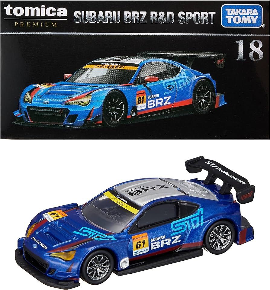 Tomica Premium No. 18 Subaru BRZ R&D Sport
