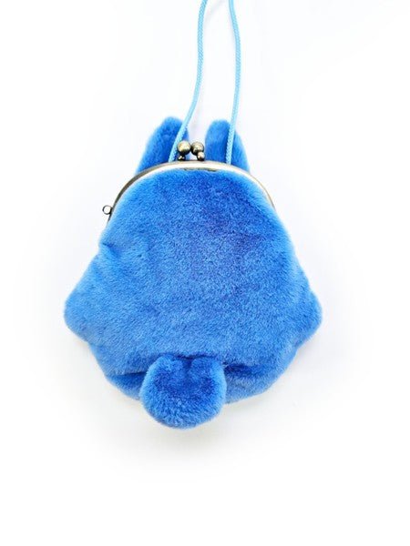 TOTORO BLUE FLUFFY PURSE - Mu Shop