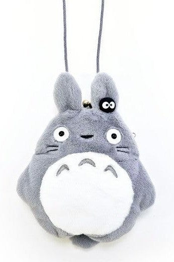 Totoro Grey Fluffy Purse - Mu Shop