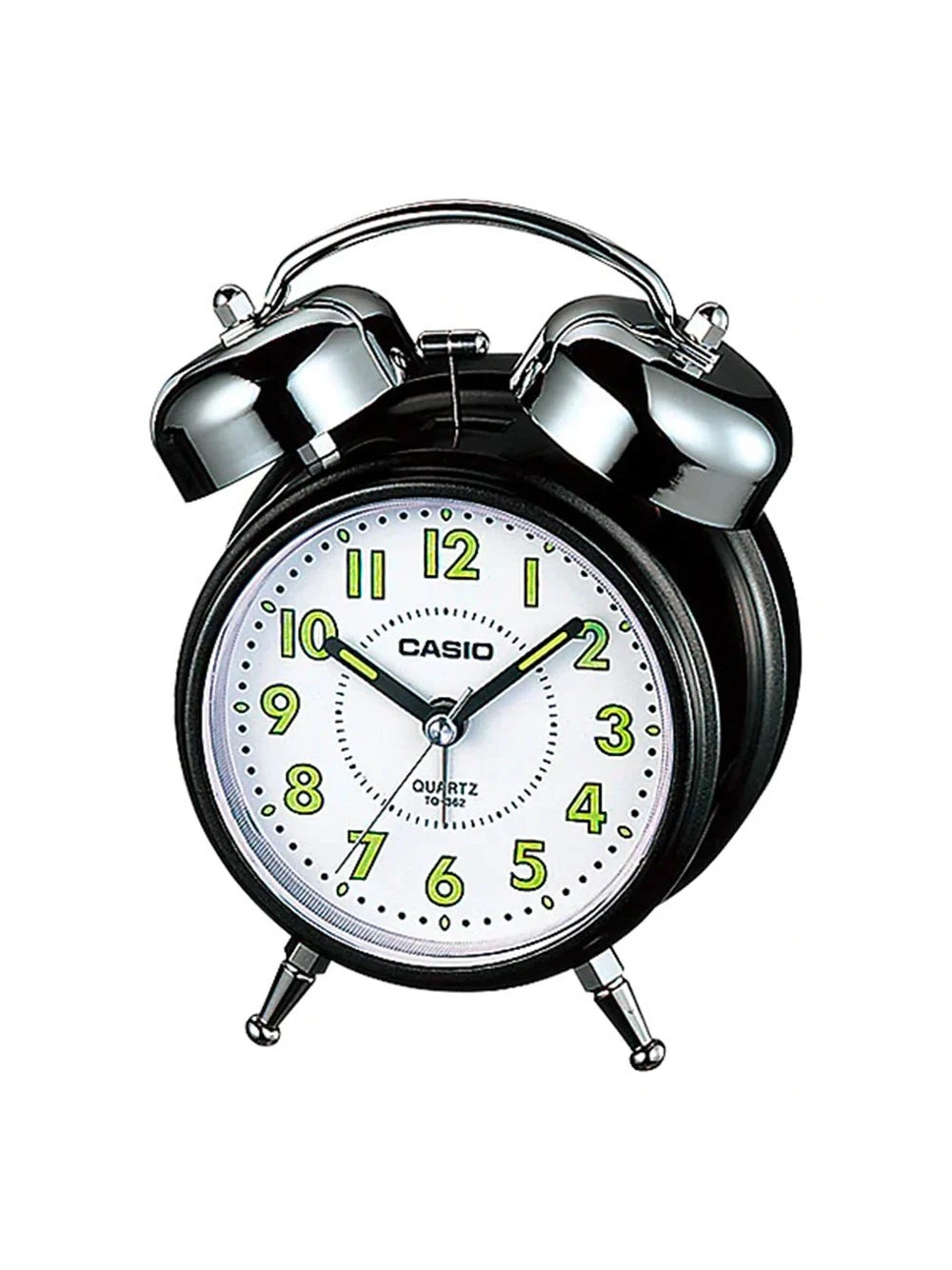 Casio Bell Alarm Clock Black TQ362-1B 13.6cm