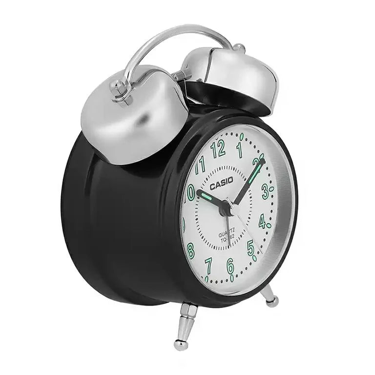 Casio Bell Alarm Clock Black TQ362-1B 13.6cm
