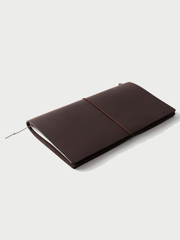 Traveler's Notebook - Brown, Regular Size, Starter kit - Mu Shop
