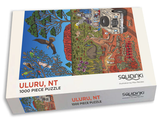 1000 Piece Jigsaw Puzzle : Uluru, NT