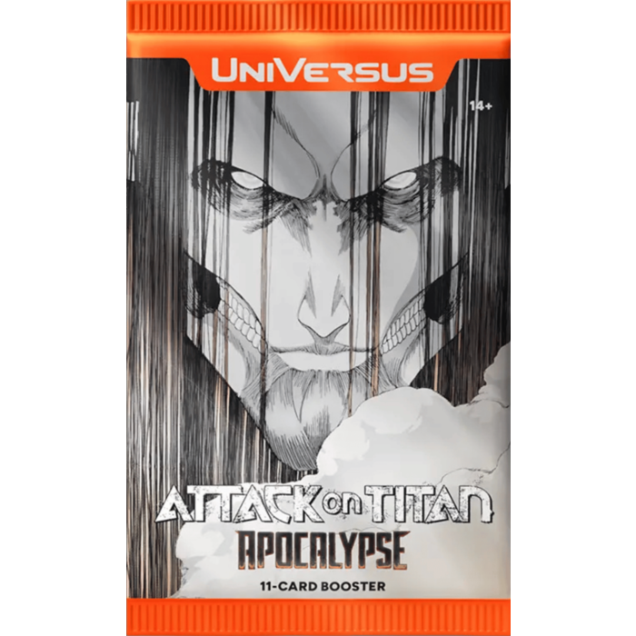 UUniVersus - Card Game Attack on Titan: Apocalypse Booster Pack