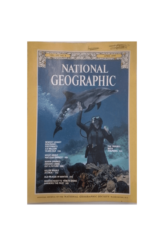 Vintage National Geographic April 1979 - Mu Shop