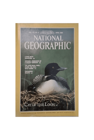 Vintage National Geographic April 1989 - Mu Shop