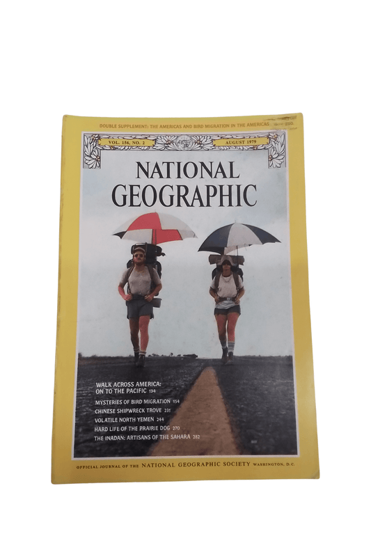 Vintage National Geographic August 1979 - Mu Shop