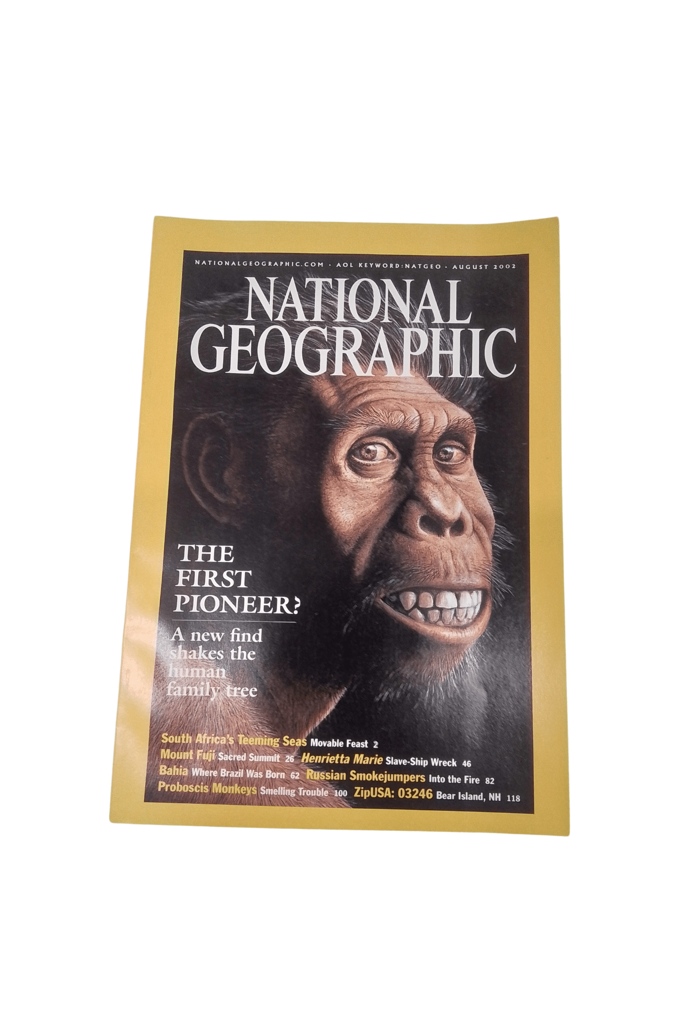 Vintage National Geographic August 2002 - Mu Shop