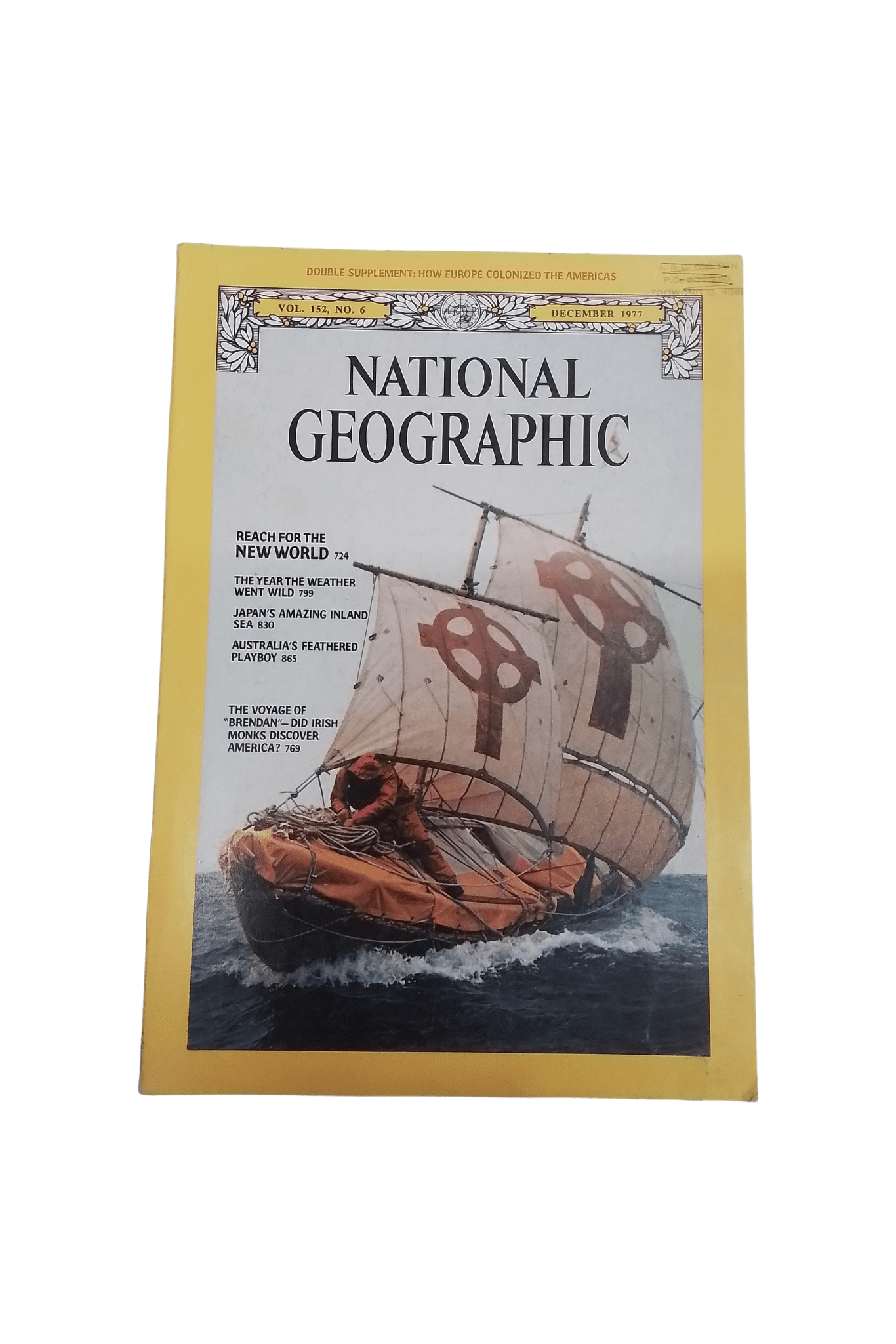 Vintage National Geographic December 1977 - Mu Shop