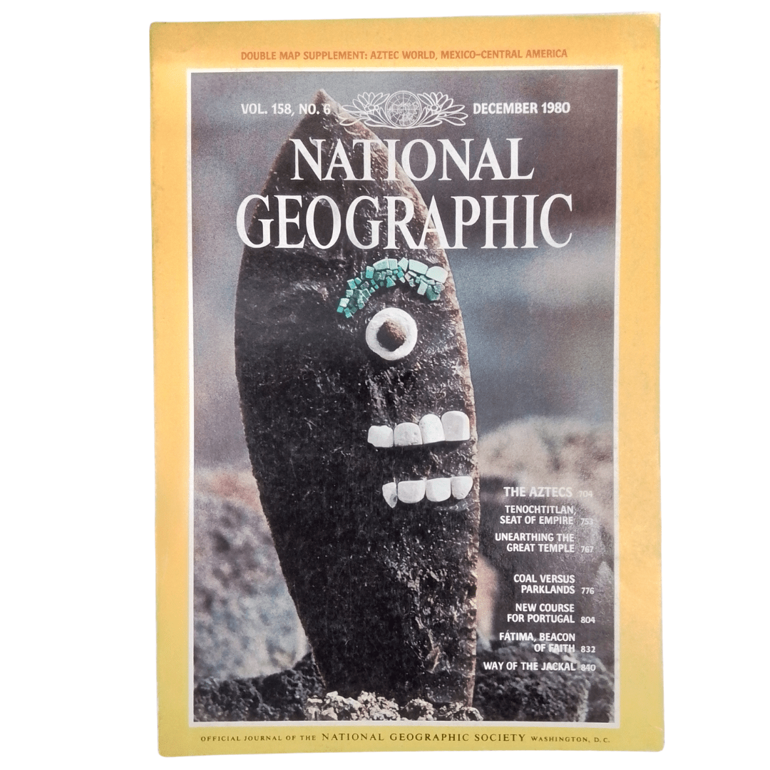 Vintage National Geographic December 1980 - Mu Shop