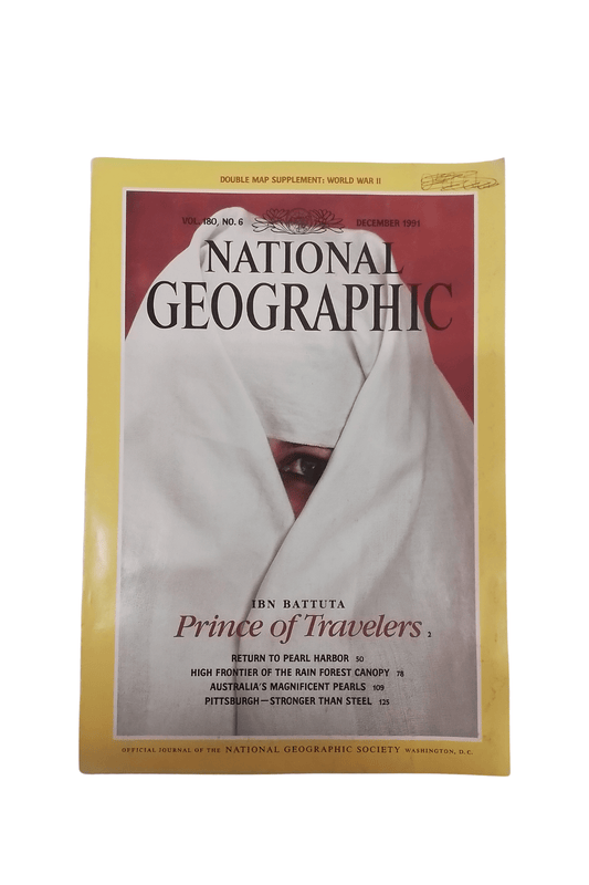 Vintage National Geographic December 1991 - Mu Shop