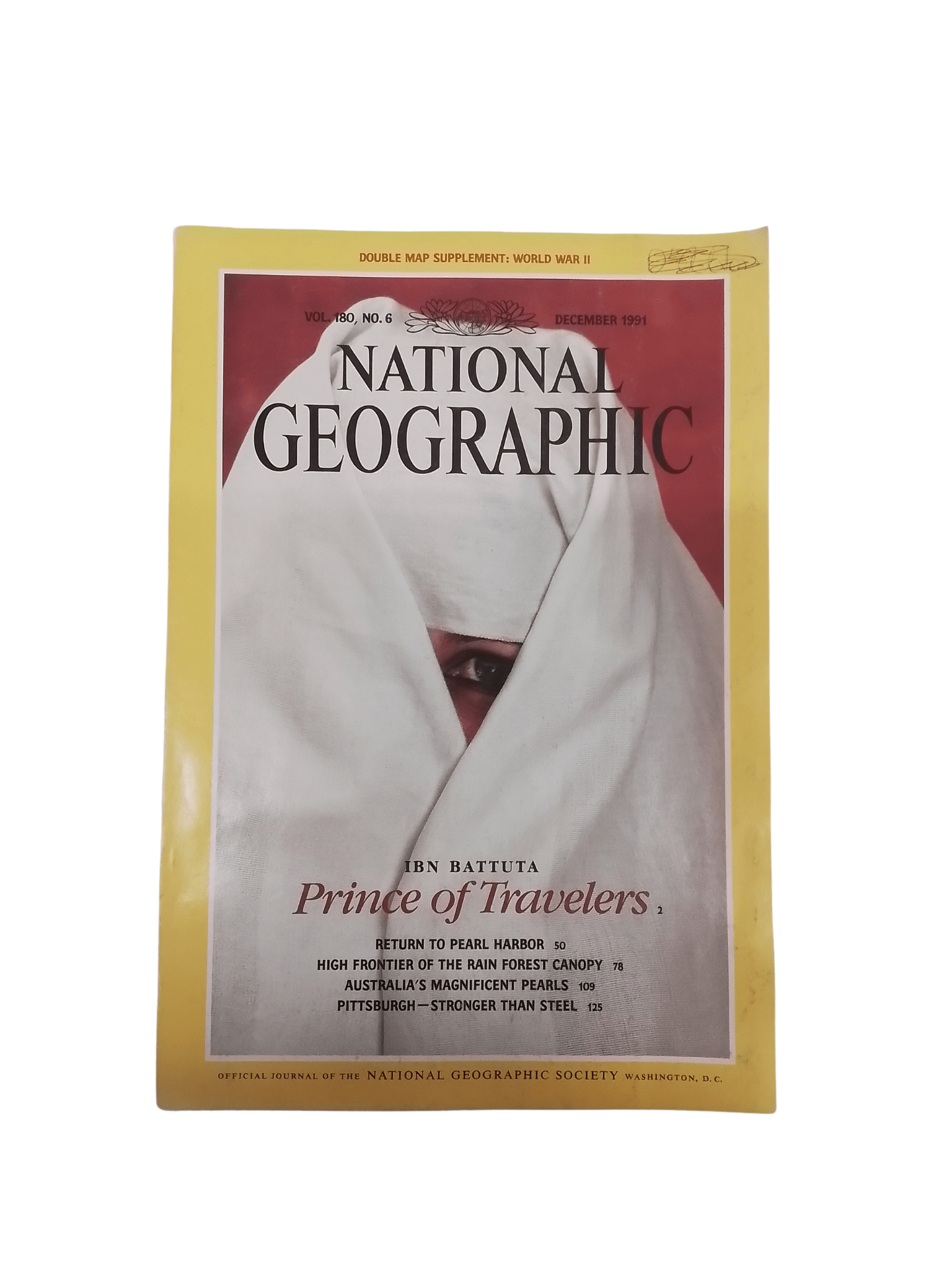 Vintage National Geographic December 1991 - Mu Shop