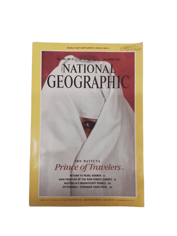 Vintage National Geographic December 1991 - Mu Shop