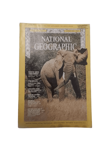 Vintage National Geographic February 1969 - Mu Shop