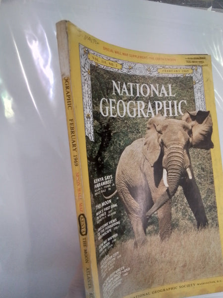 Vintage National Geographic February 1969 - Mu Shop