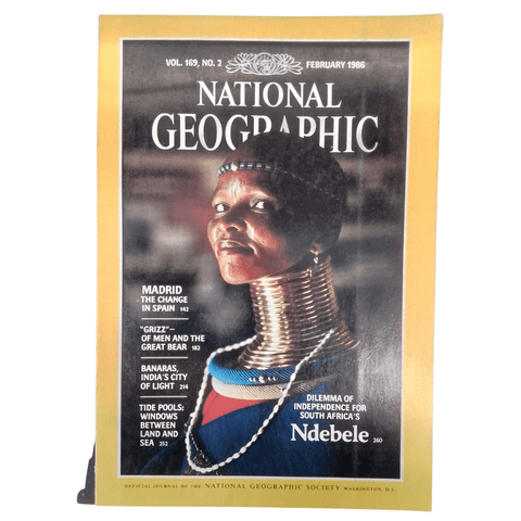 Vintage National Geographic February 1986 - Mu Shop