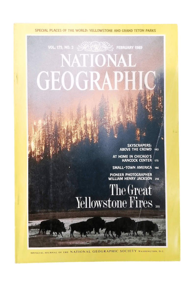 Vintage National Geographic February 1989 - Mu Shop