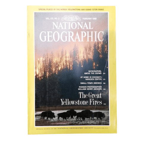 Vintage National Geographic February 1989 - Mu Shop