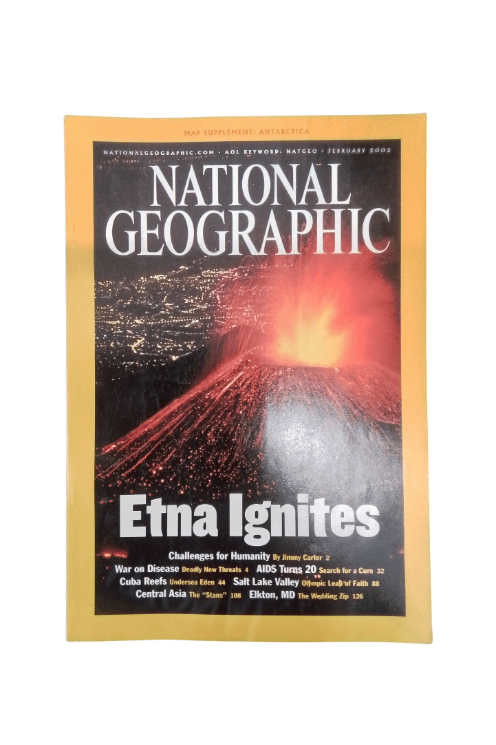 Vintage National Geographic February 2002 - Mu Shop