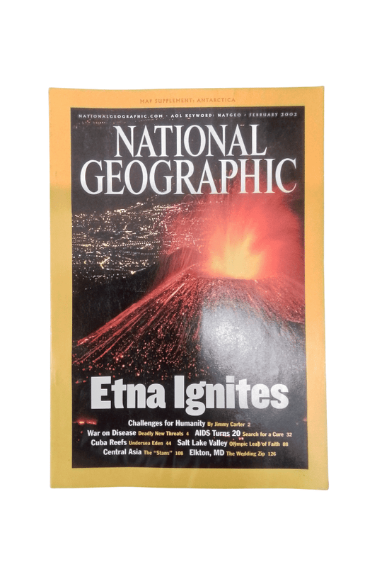 Vintage National Geographic February 2002 - Mu Shop