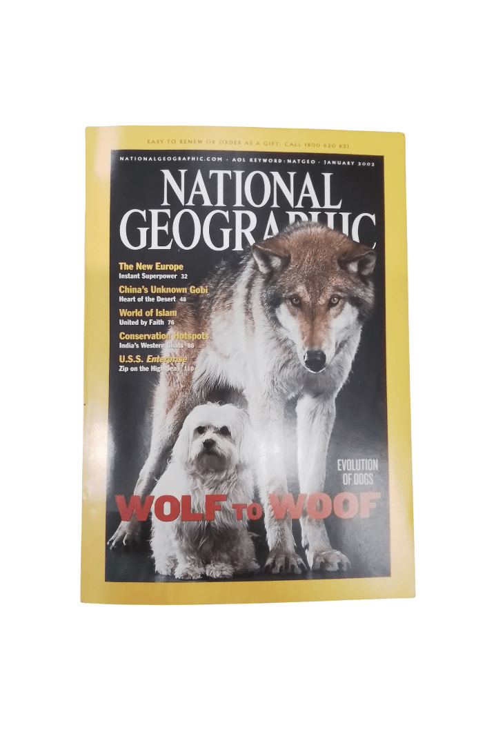 Vintage National Geographic Janury 2002 - Mu Shop