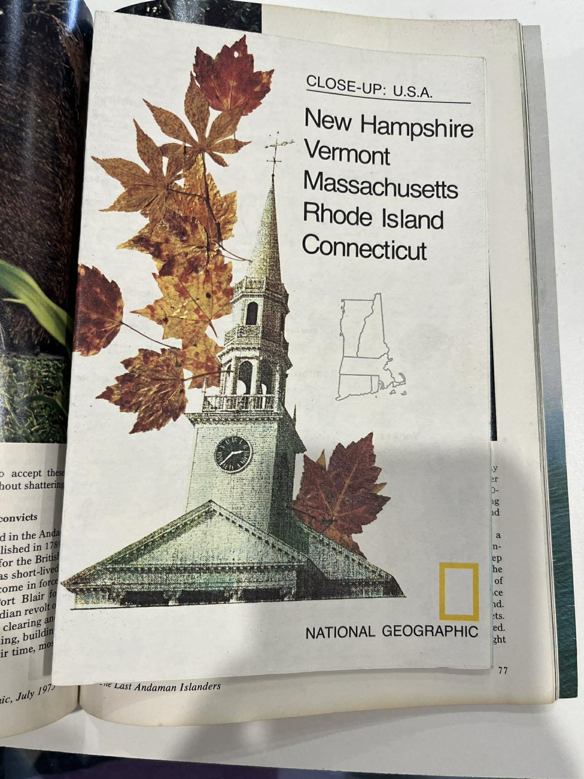 Vintage National Geographic July 1975 - Mu Shop