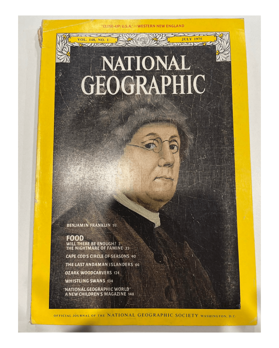 Vintage National Geographic July 1975 - Mu Shop