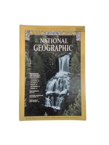 Vintage National Geographic July 1977 - Mu Shop