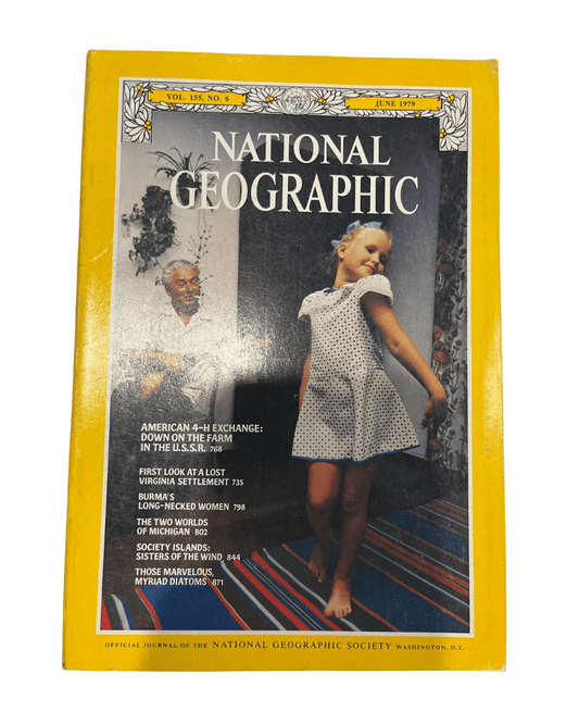 Vintage National Geographic June 1979 - Mu Shop