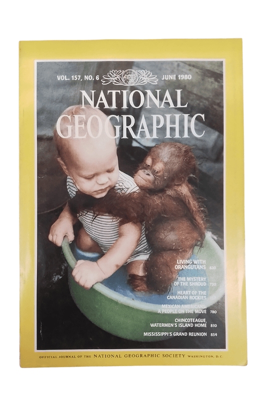 Vintage National Geographic June 1980 - Mu Shop