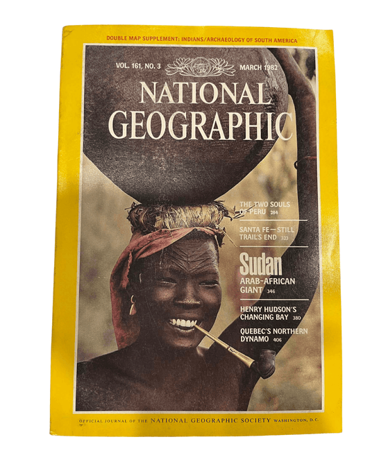 Vintage National Geographic March 1982 - Mu Shop