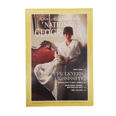 Vintage National Geographic March 1989 - Mu Shop