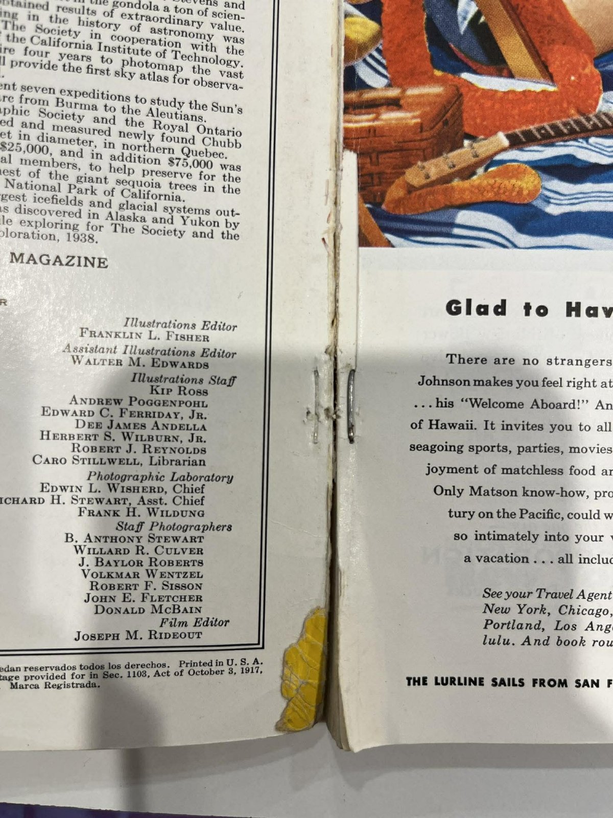 Vintage National Geographic May 1953 - Mu Shop