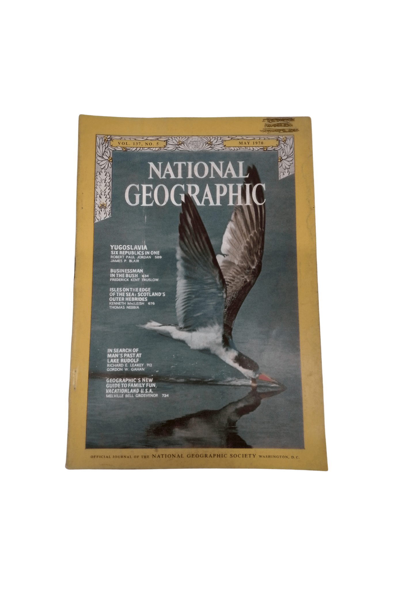 Vintage National Geographic May 1970 - Mu Shop