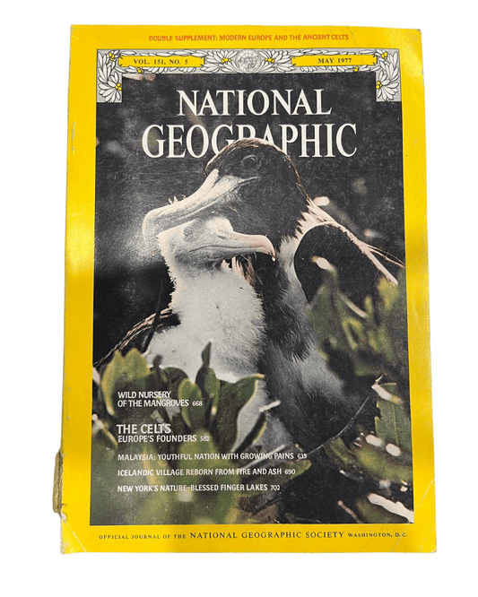 Vintage National Geographic May 1977 - Mu Shop