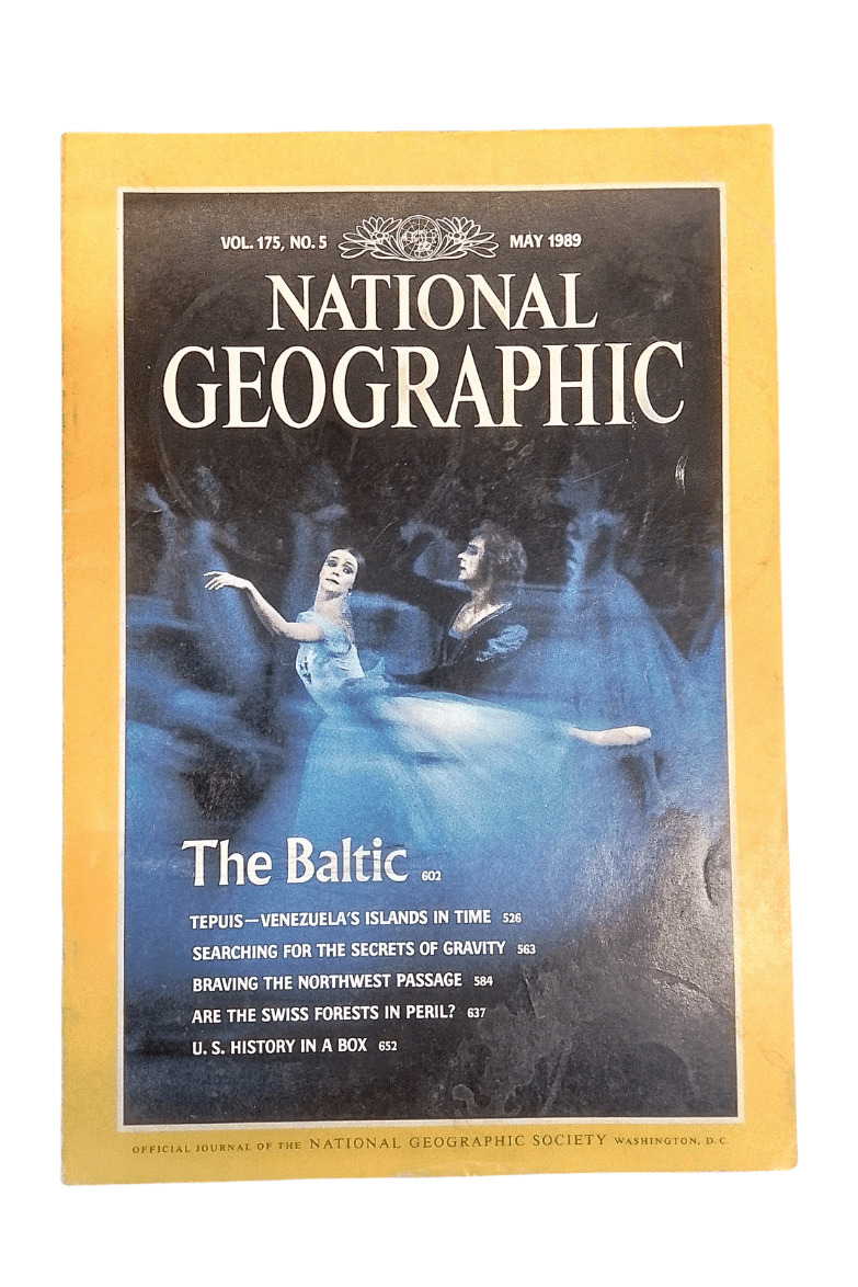 Vintage National Geographic May 1989 - Mu Shop