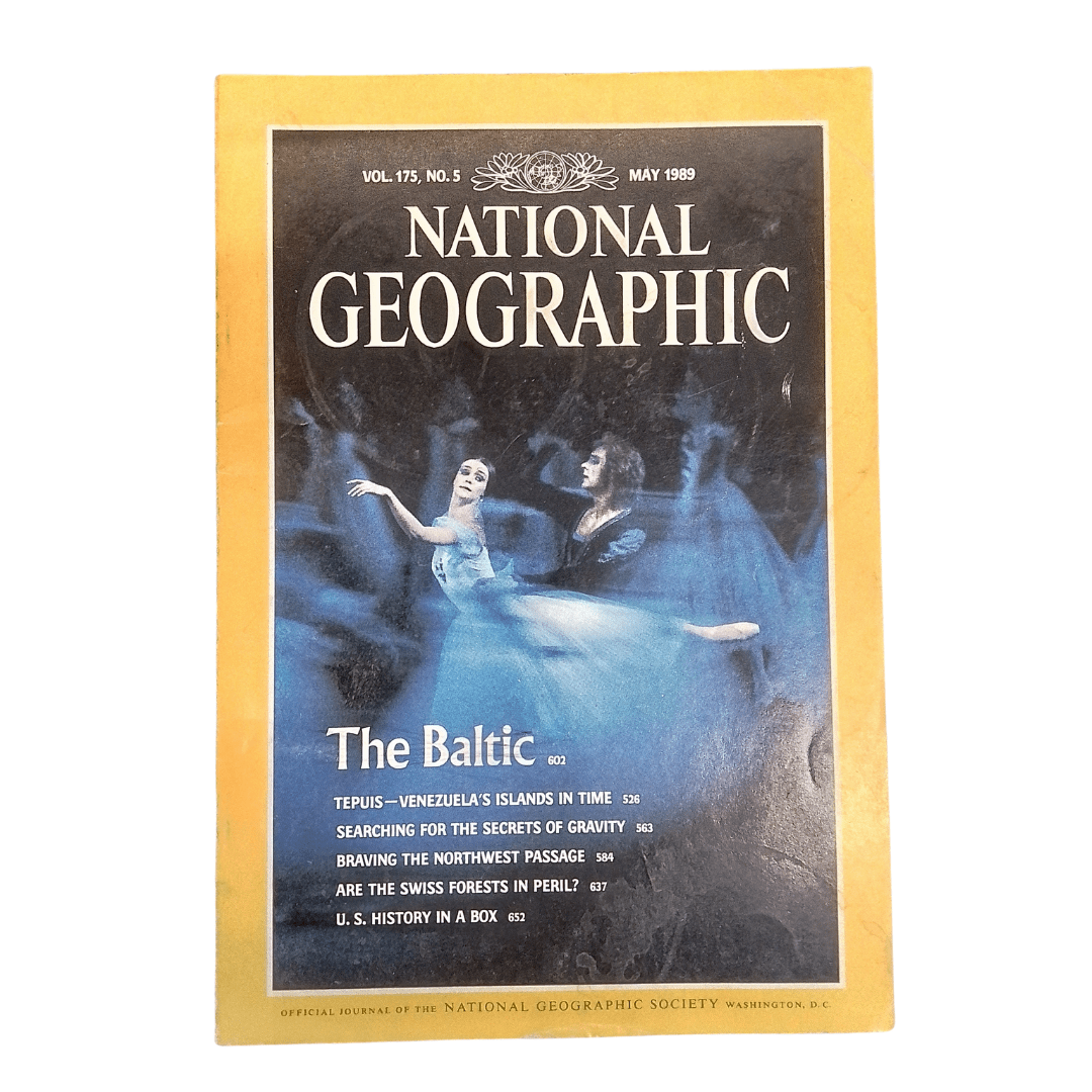 Vintage National Geographic May 1989 - Mu Shop