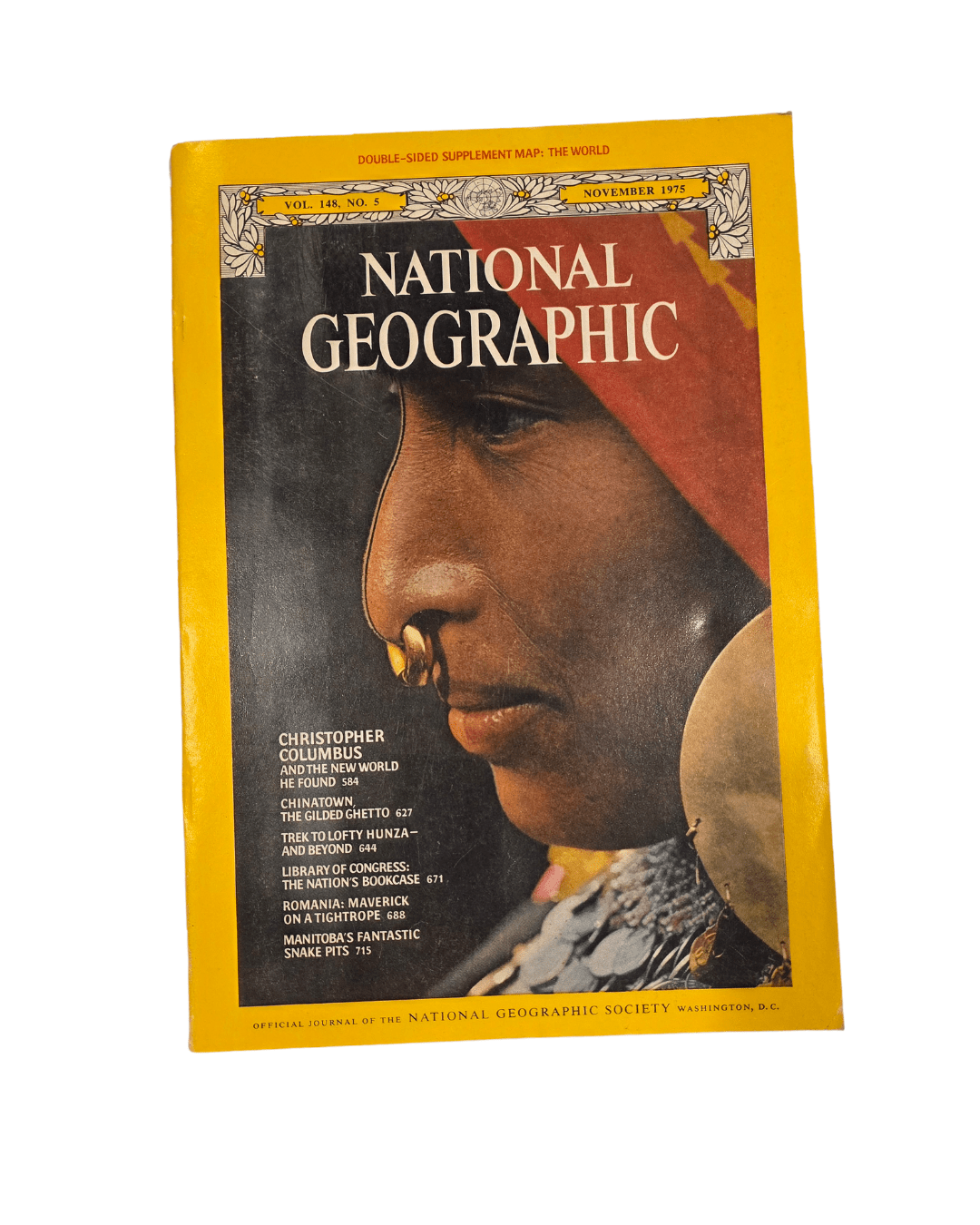 Vintage National Geographic November 1975 - Mu Shop