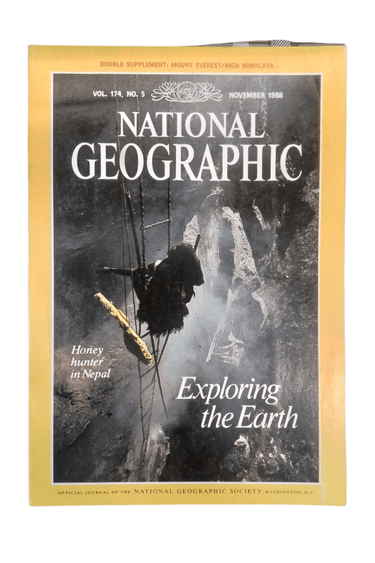 Vintage National Geographic November 1988 - Mu Shop