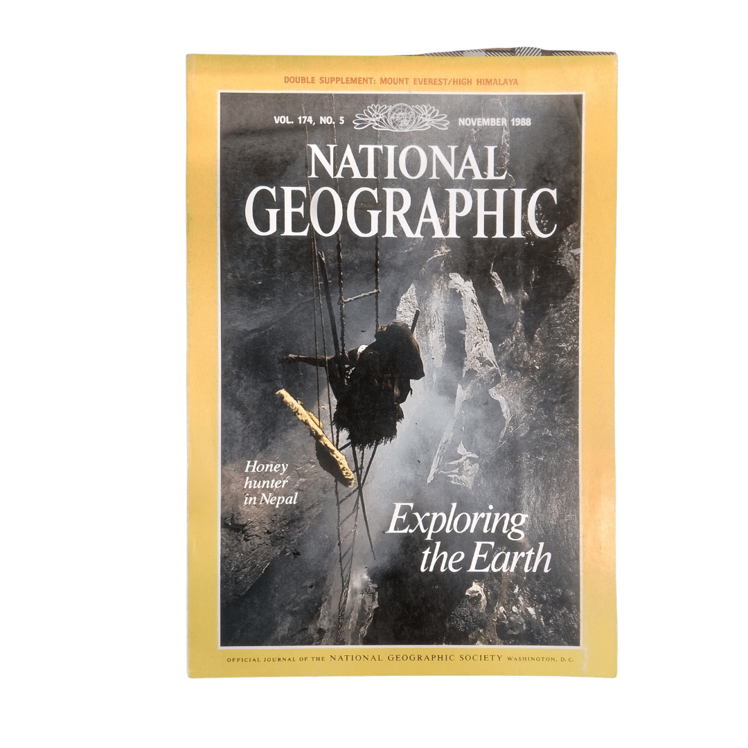 Vintage National Geographic November 1988 - Mu Shop