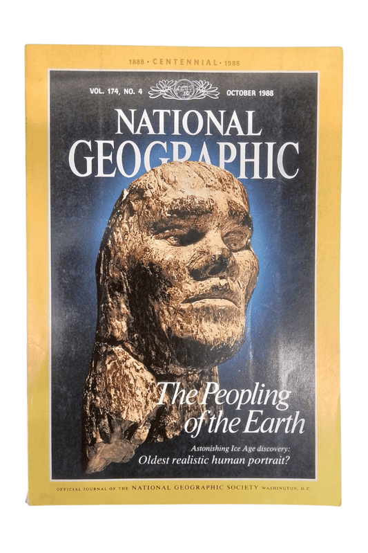 Vintage National Geographic October 1988 - Mu Shop