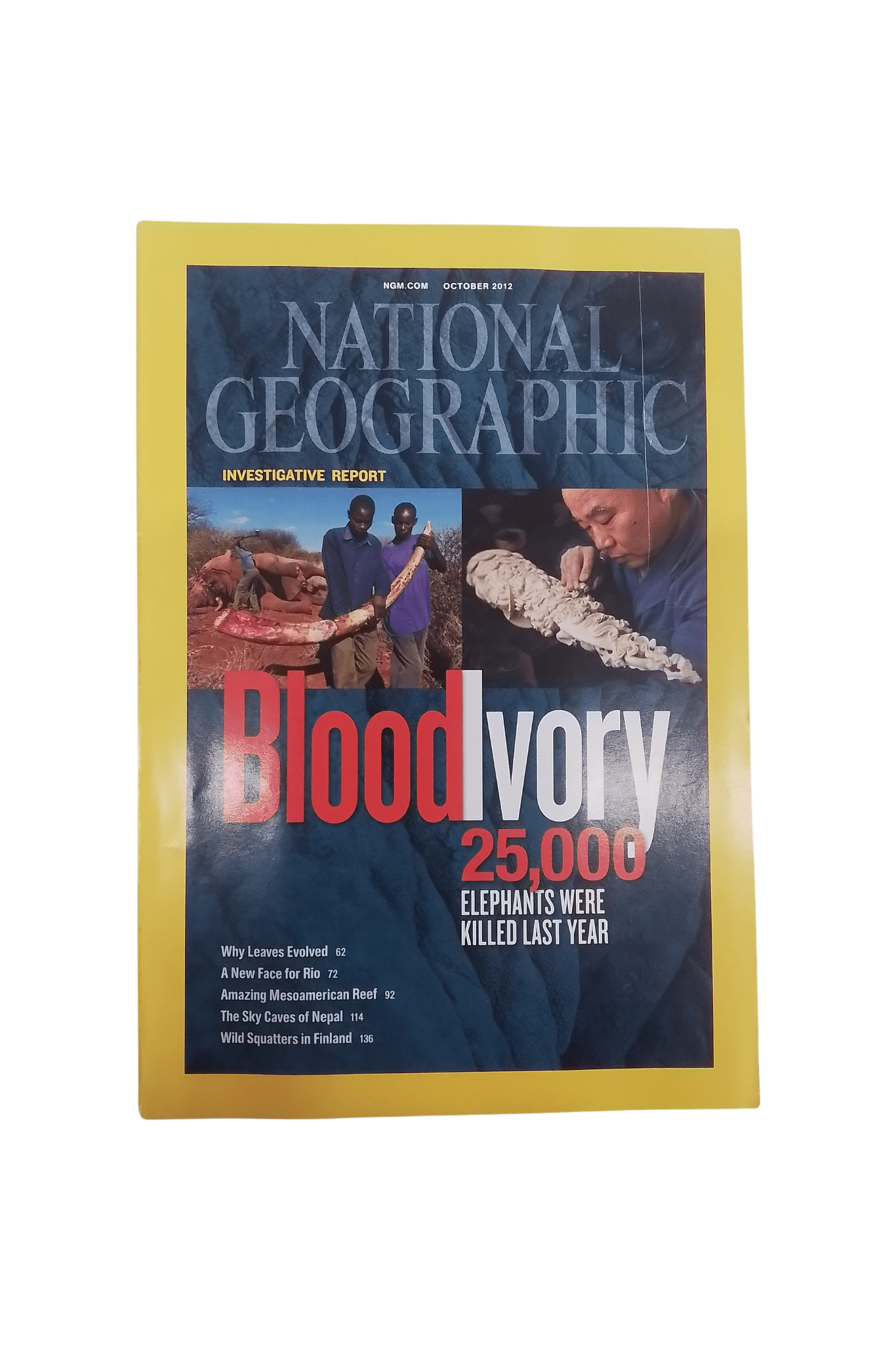 Vintage National Geographic October 2012 - Mu Shop