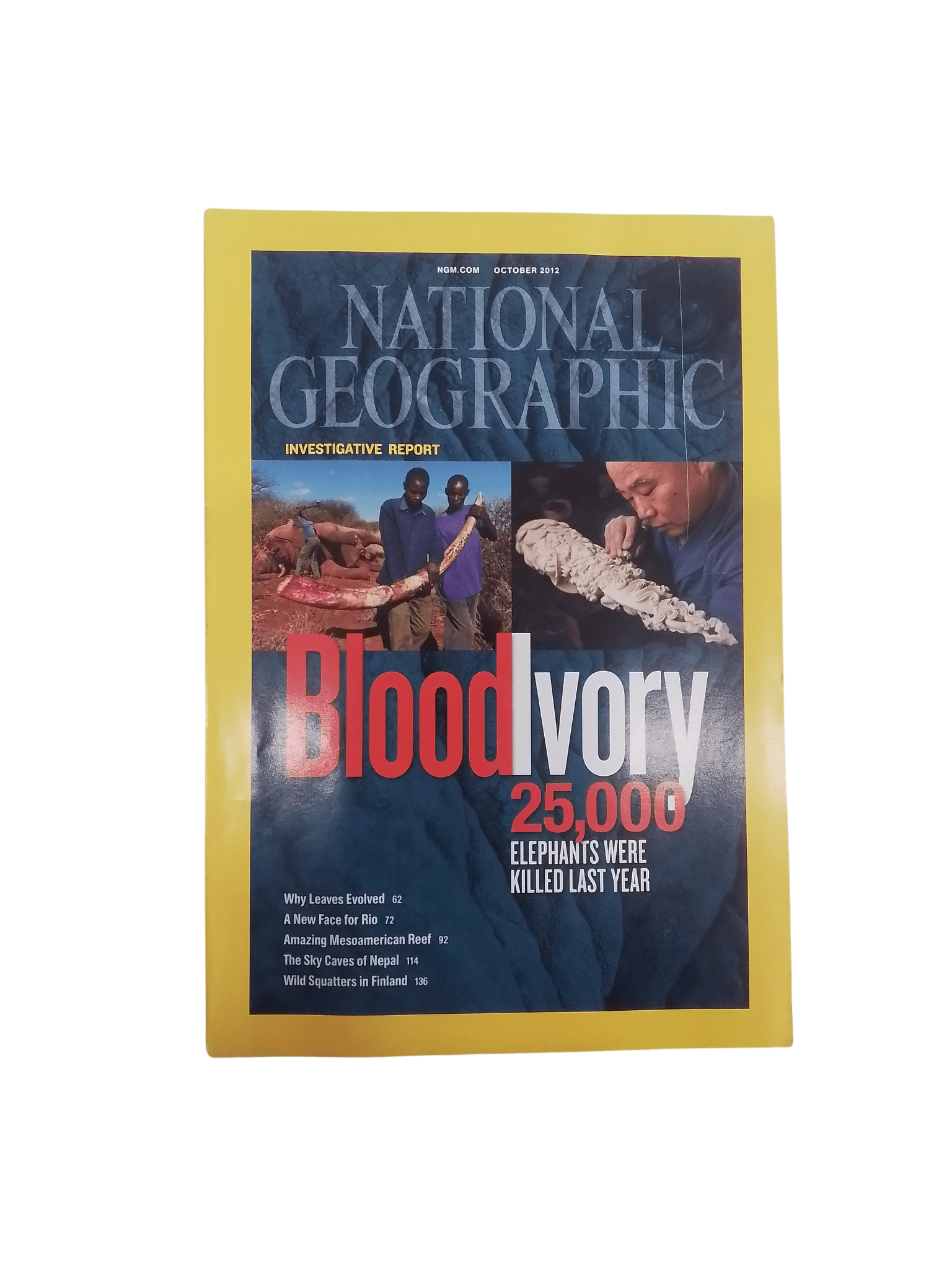 Vintage National Geographic October 2012 - Mu Shop