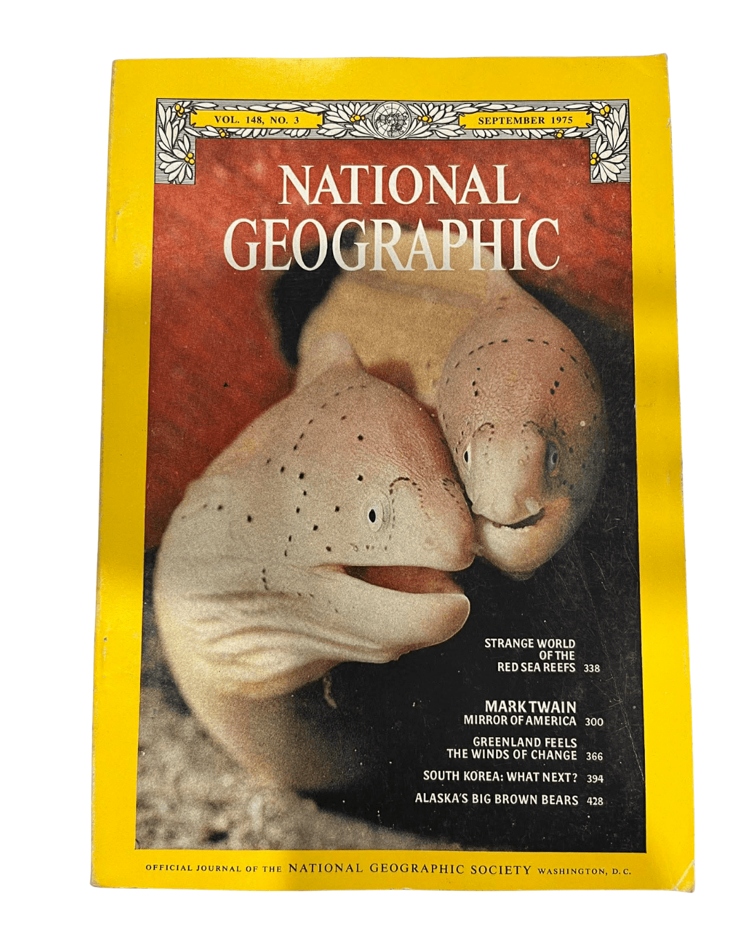 Vintage National Geographic September 1975 - Mu Shop