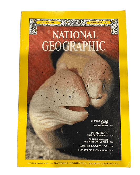 Vintage National Geographic September 1975 - Mu Shop